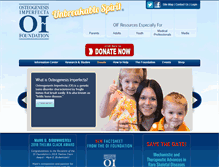 Tablet Screenshot of oif.org